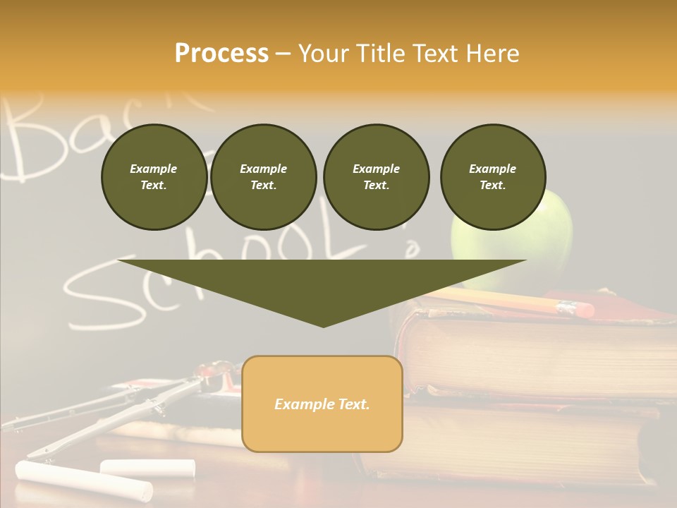 Green Slate Board PowerPoint Template