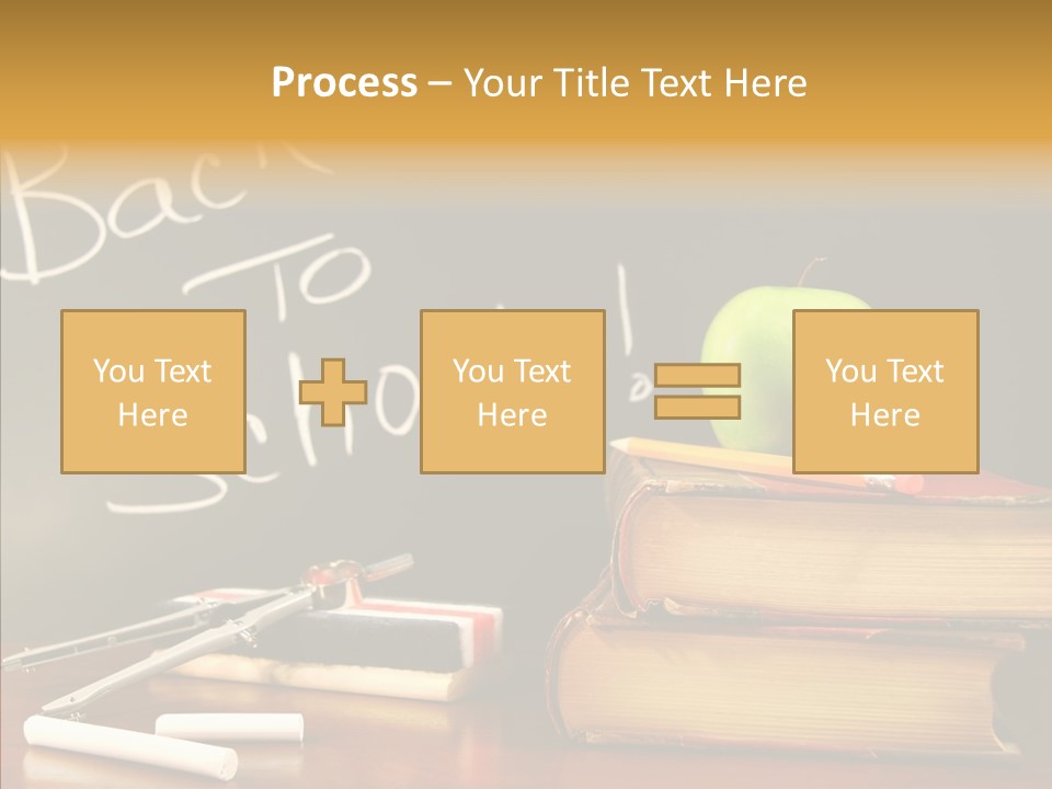 Green Slate Board PowerPoint Template