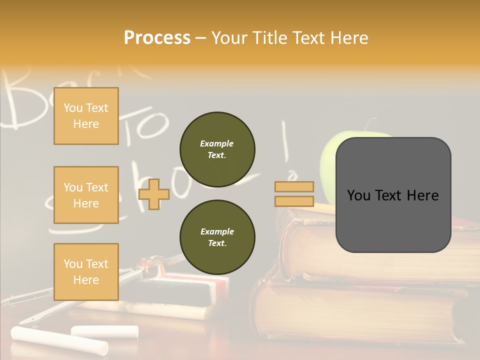 Green Slate Board PowerPoint Template