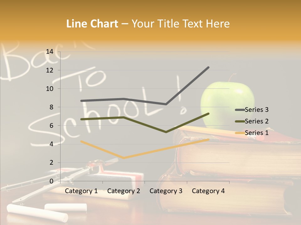 Green Slate Board PowerPoint Template