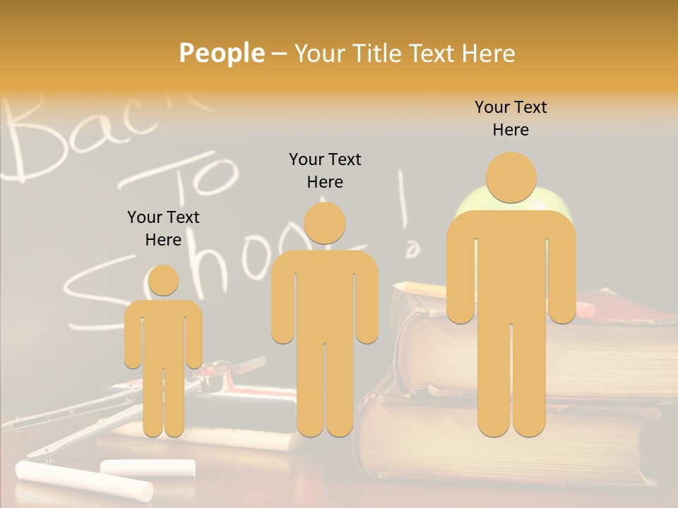 Green Slate Board PowerPoint Template