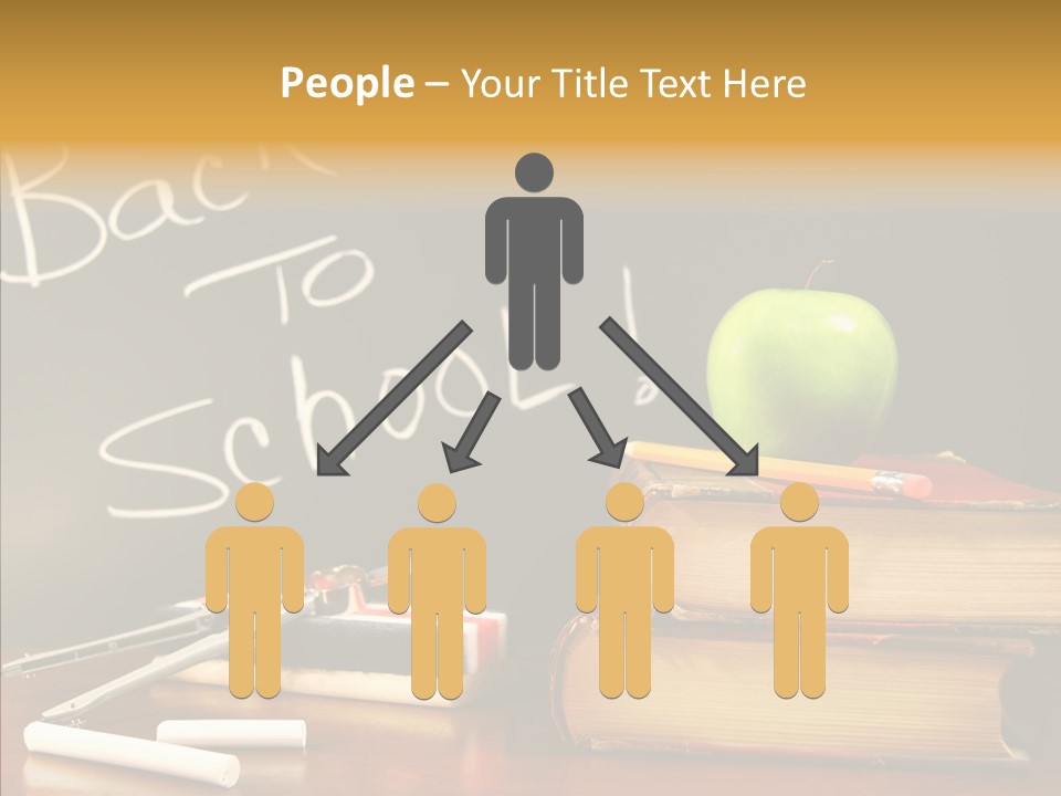 Green Slate Board PowerPoint Template