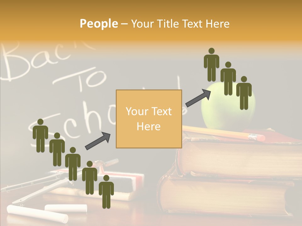 Green Slate Board PowerPoint Template