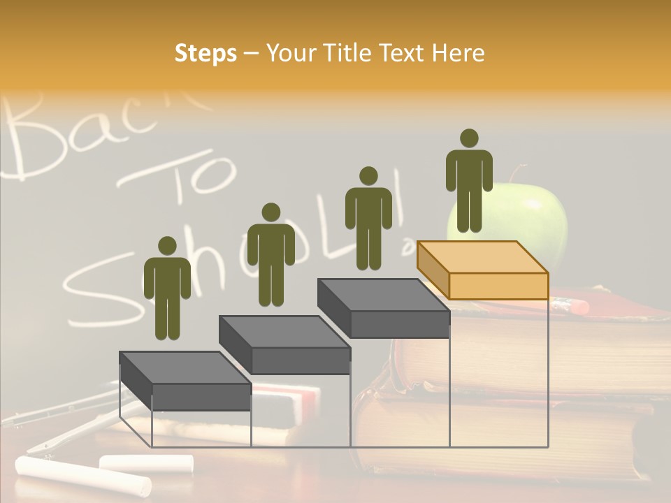 Green Slate Board PowerPoint Template