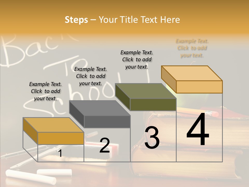 Green Slate Board PowerPoint Template