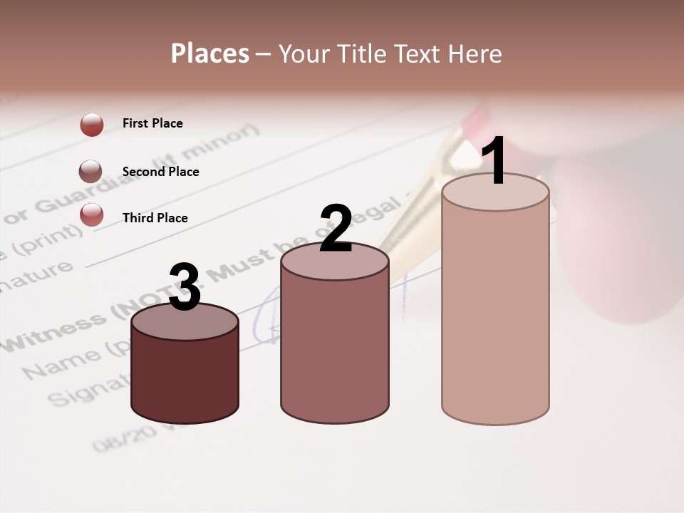 Model Register Sit PowerPoint Template