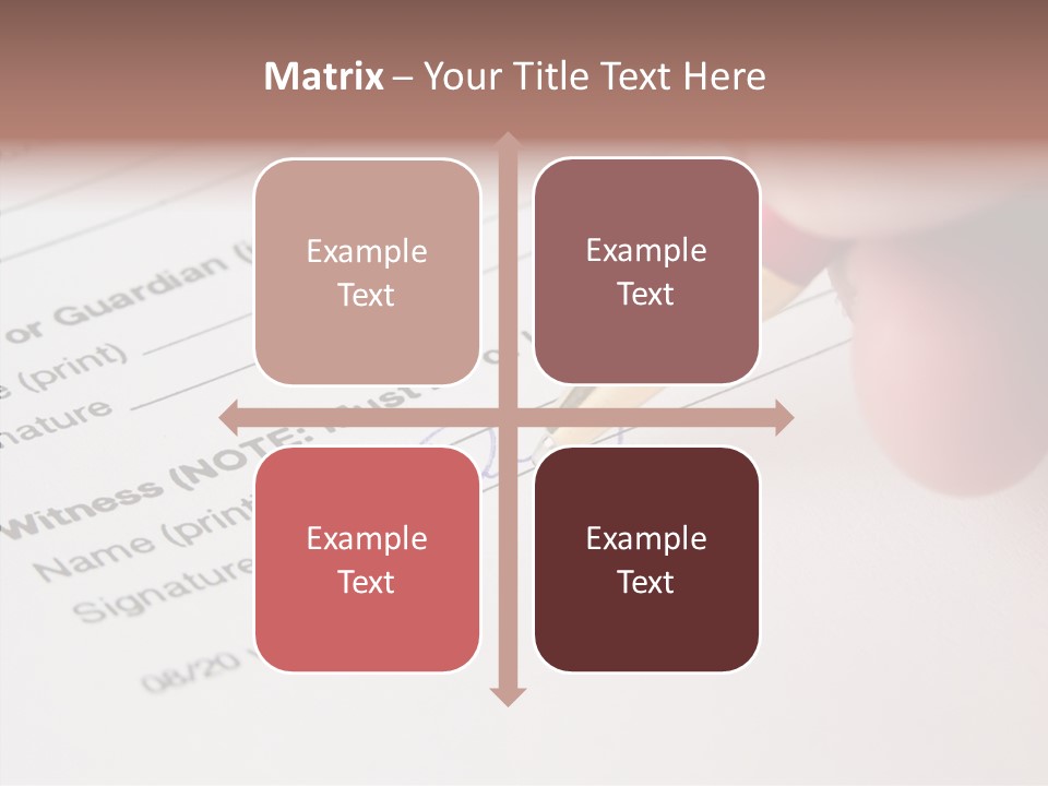 Model Register Sit PowerPoint Template
