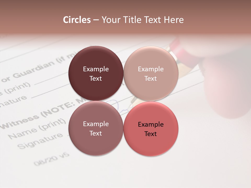 Model Register Sit PowerPoint Template