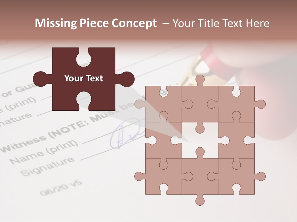 Model Register Sit PowerPoint Template