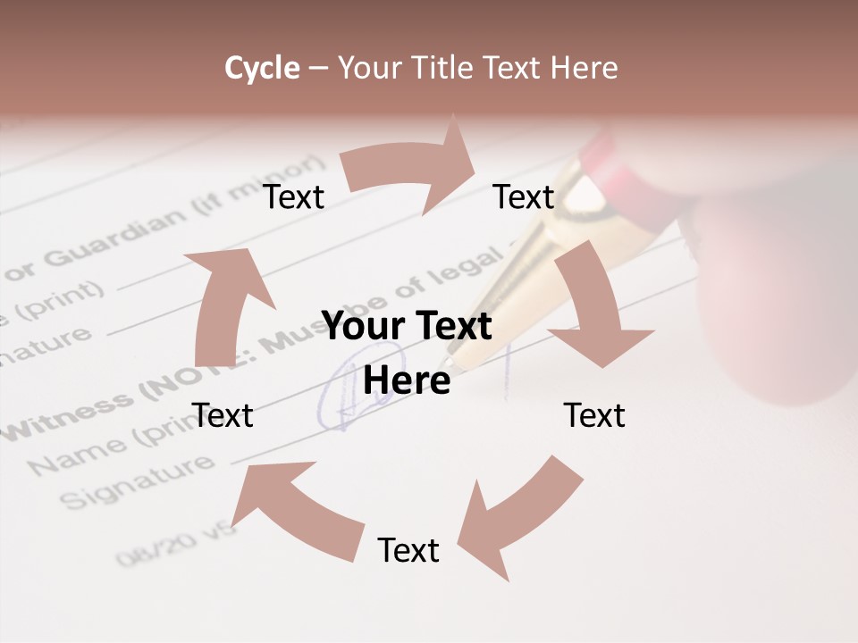 Model Register Sit PowerPoint Template