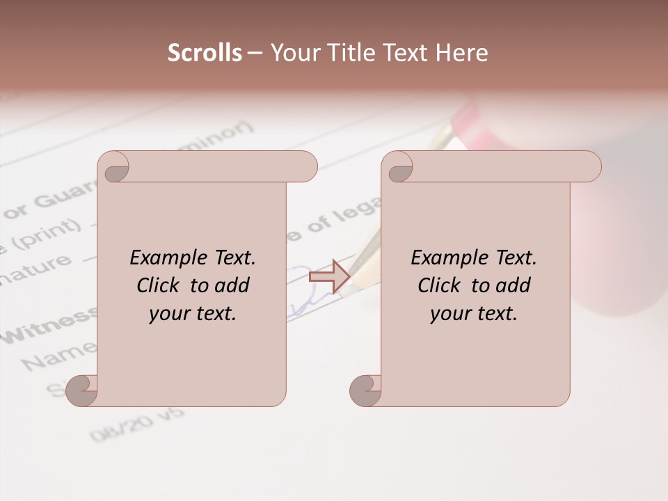 Model Register Sit PowerPoint Template