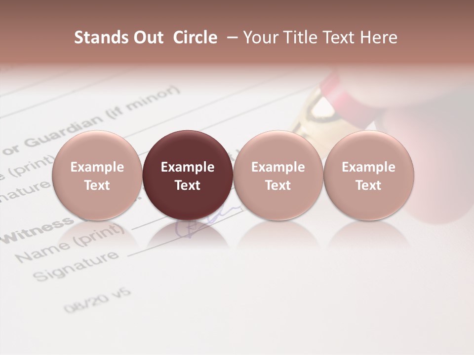 Model Register Sit PowerPoint Template