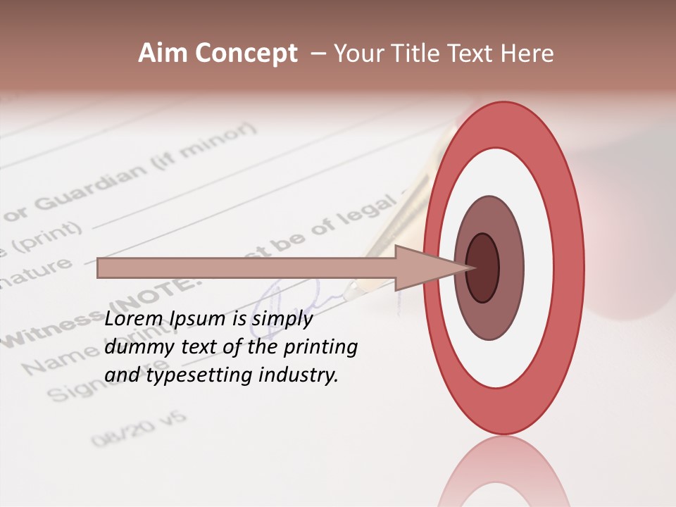 Model Register Sit PowerPoint Template