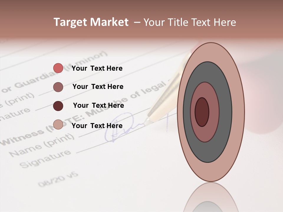 Model Register Sit PowerPoint Template