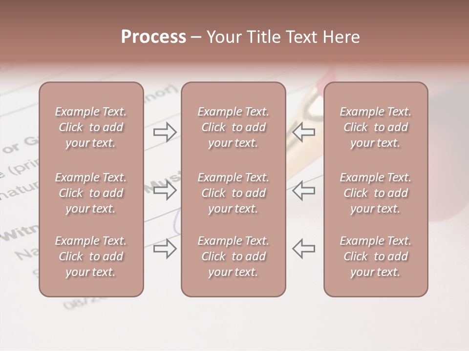 Model Register Sit PowerPoint Template