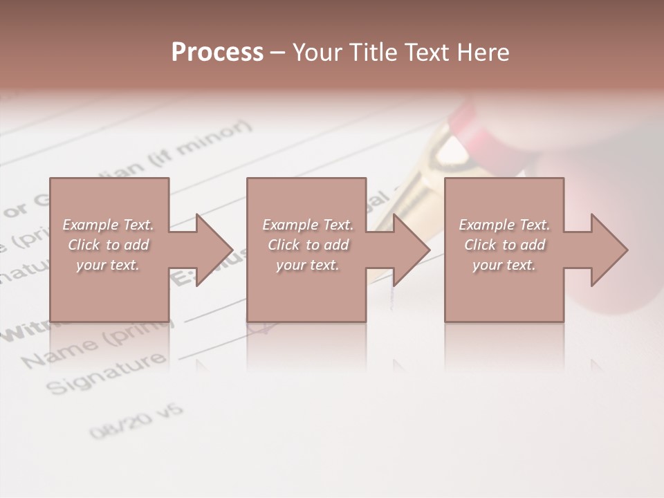 Model Register Sit PowerPoint Template