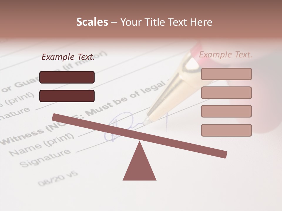 Model Register Sit PowerPoint Template