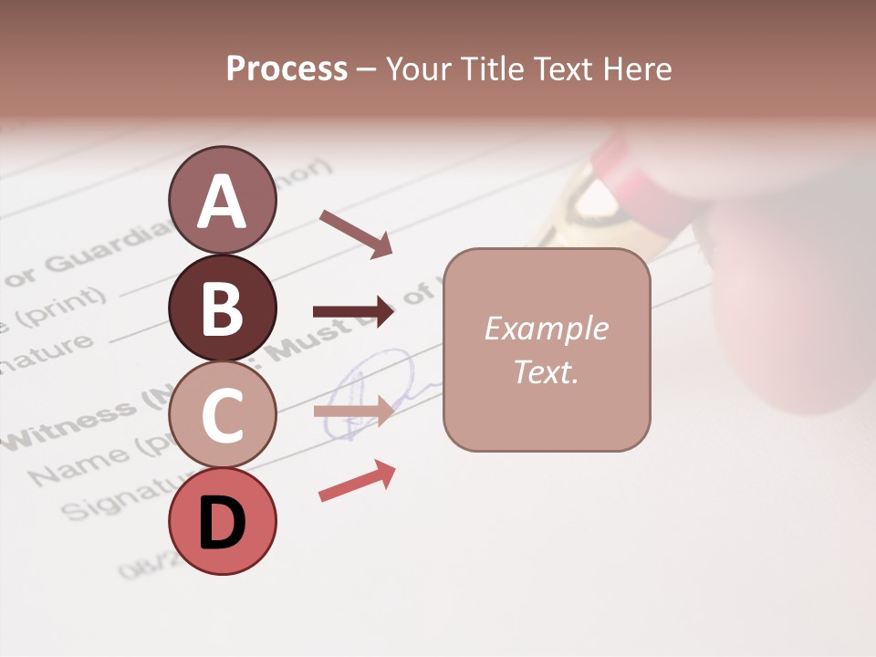 Model Register Sit PowerPoint Template
