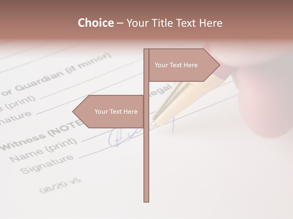 Model Register Sit PowerPoint Template