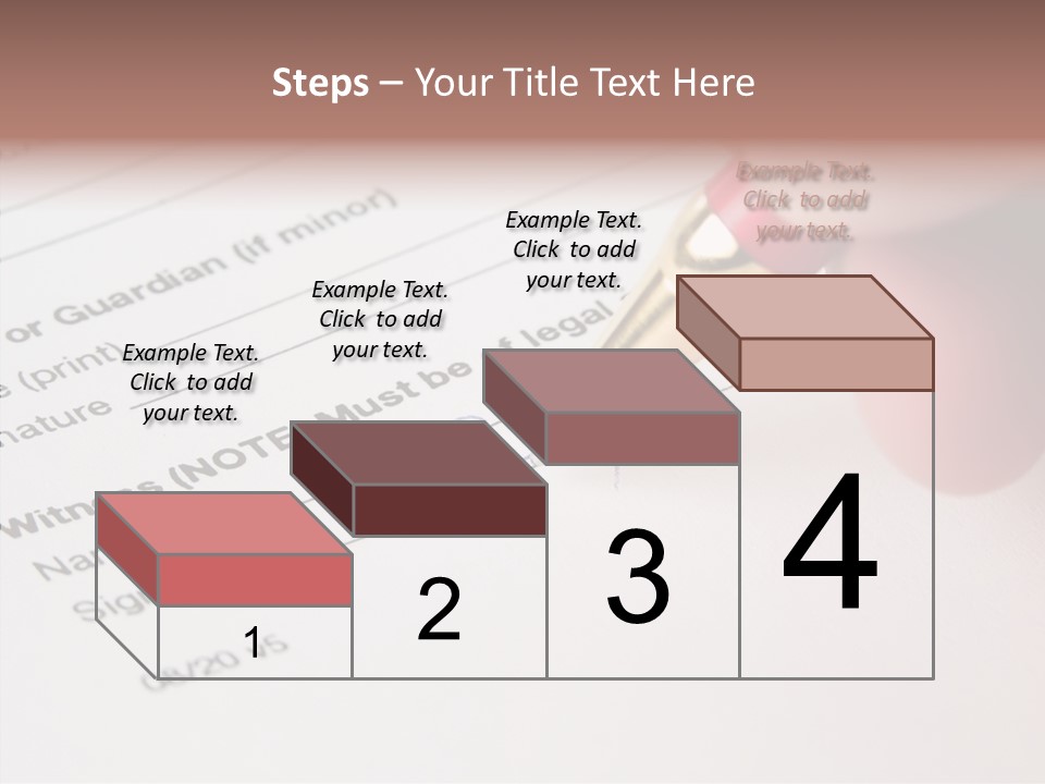Model Register Sit PowerPoint Template