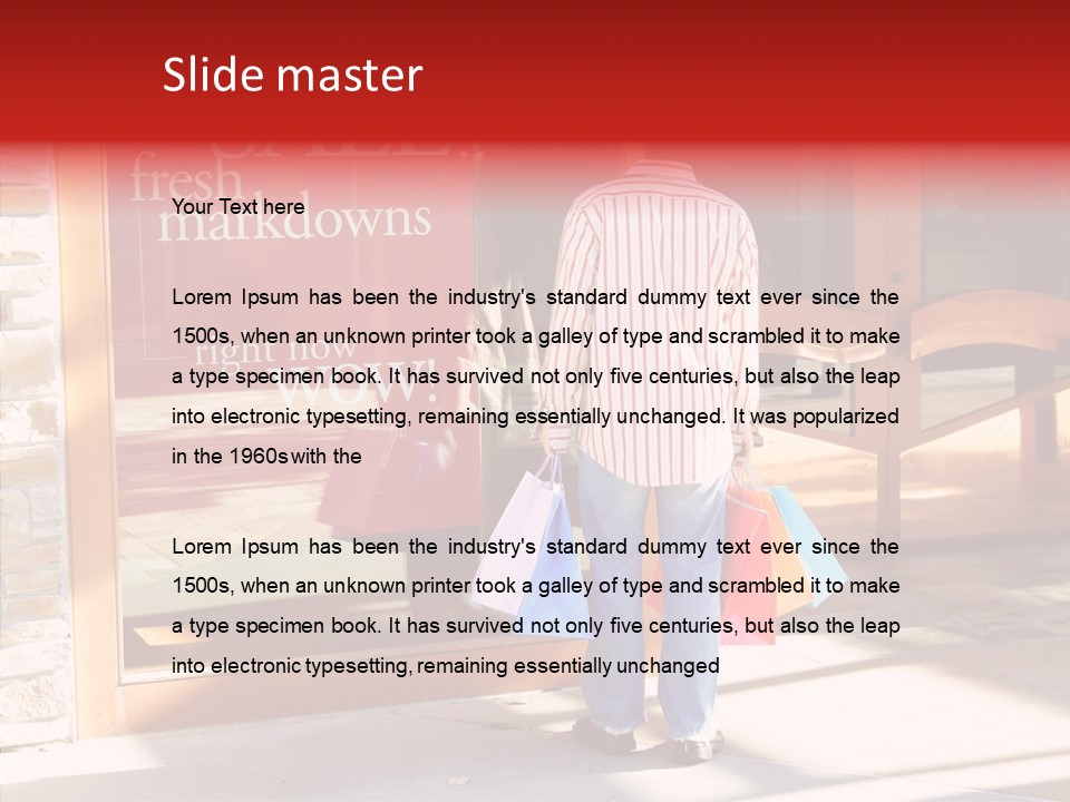 Asian Purchase Holiday PowerPoint Template