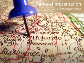 Travel Florida Orlando PowerPoint Template