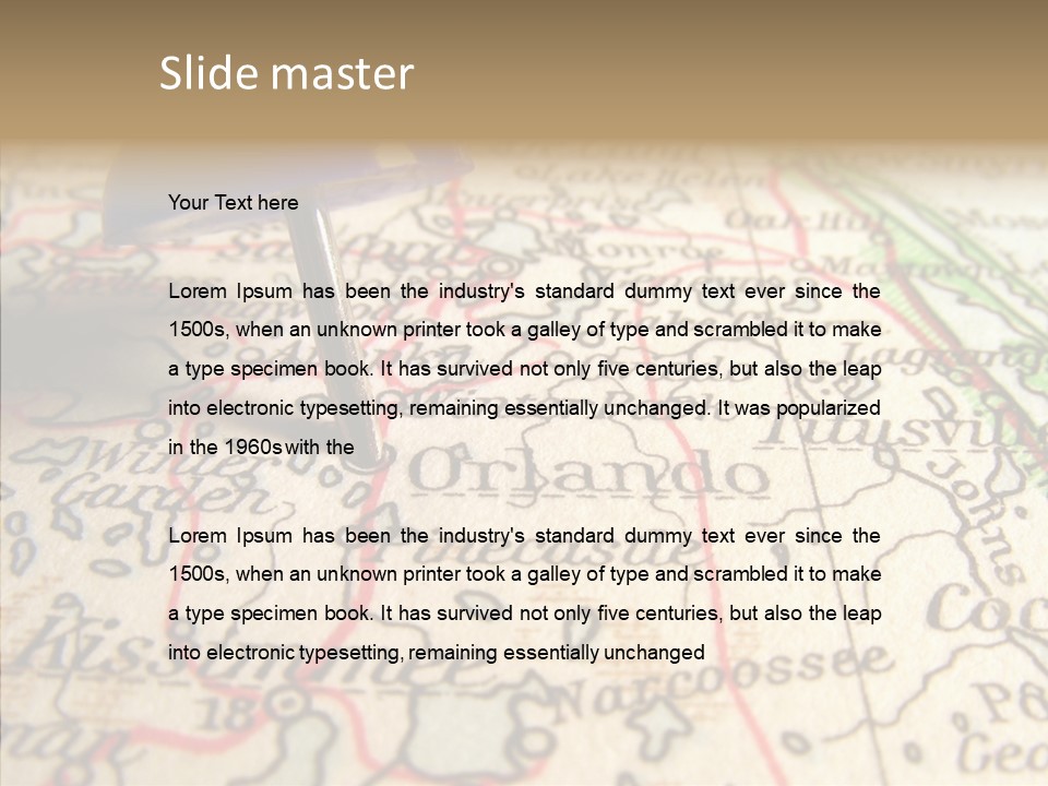 Travel Florida Orlando PowerPoint Template