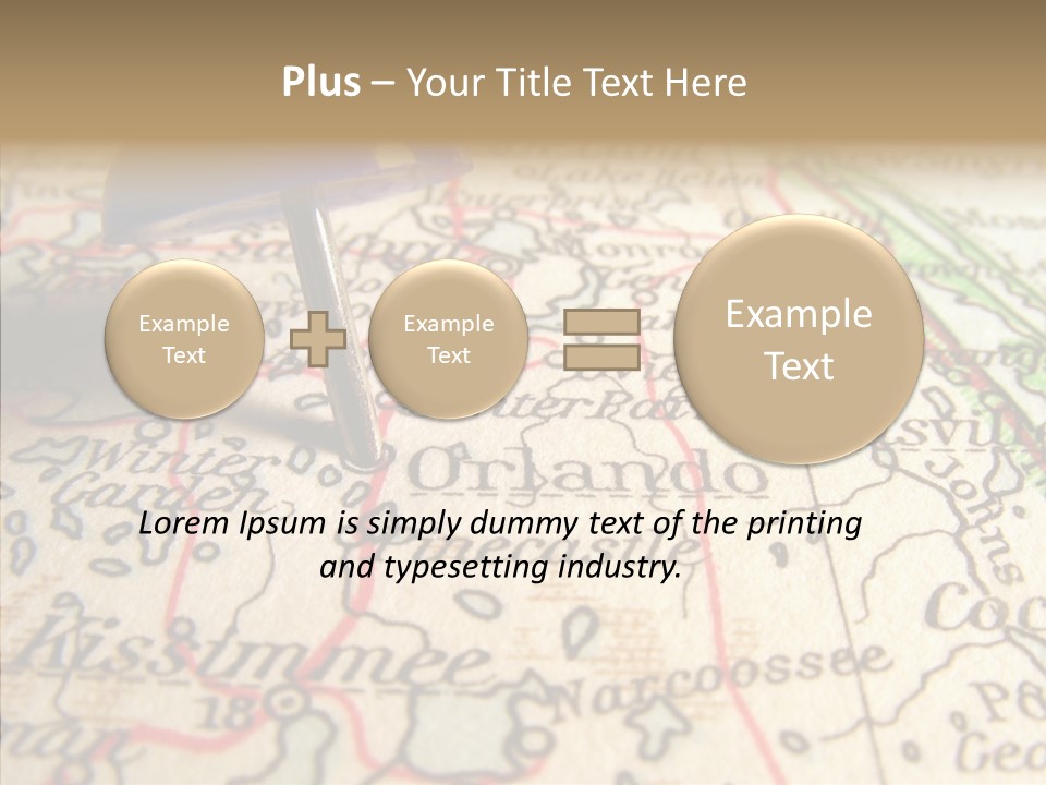 Travel Florida Orlando PowerPoint Template