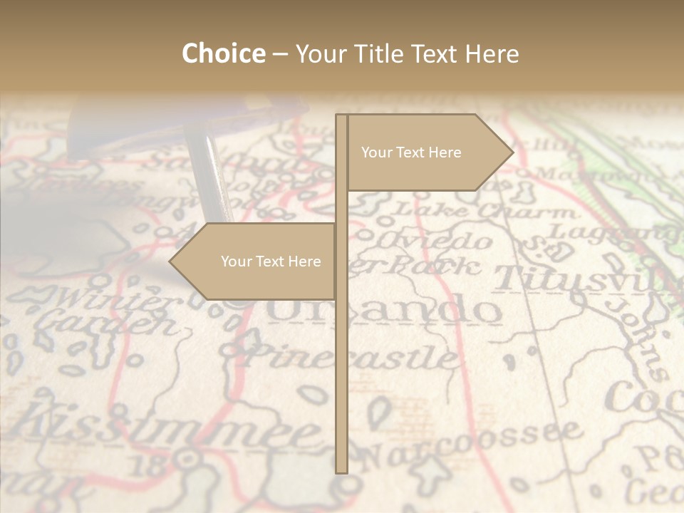 Travel Florida Orlando PowerPoint Template