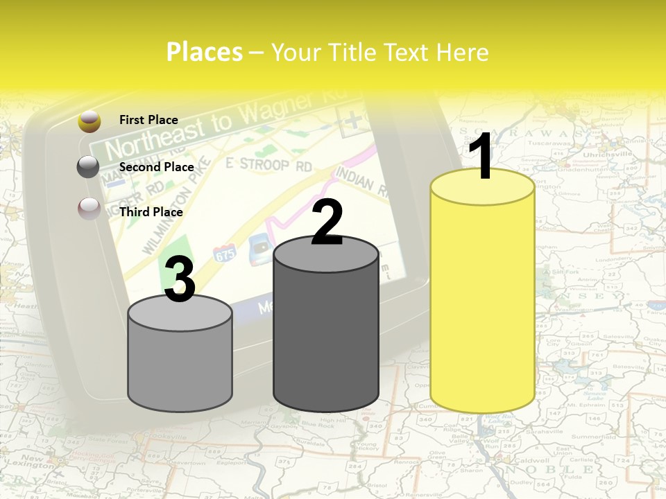Atlas Location Electronic PowerPoint Template