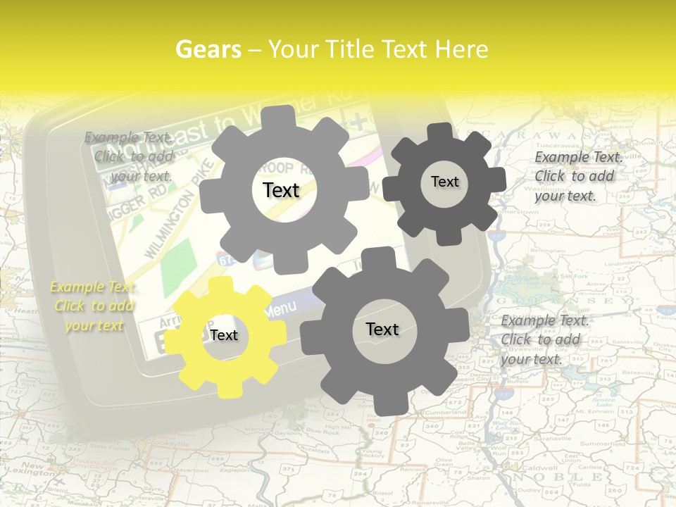 Atlas Location Electronic PowerPoint Template
