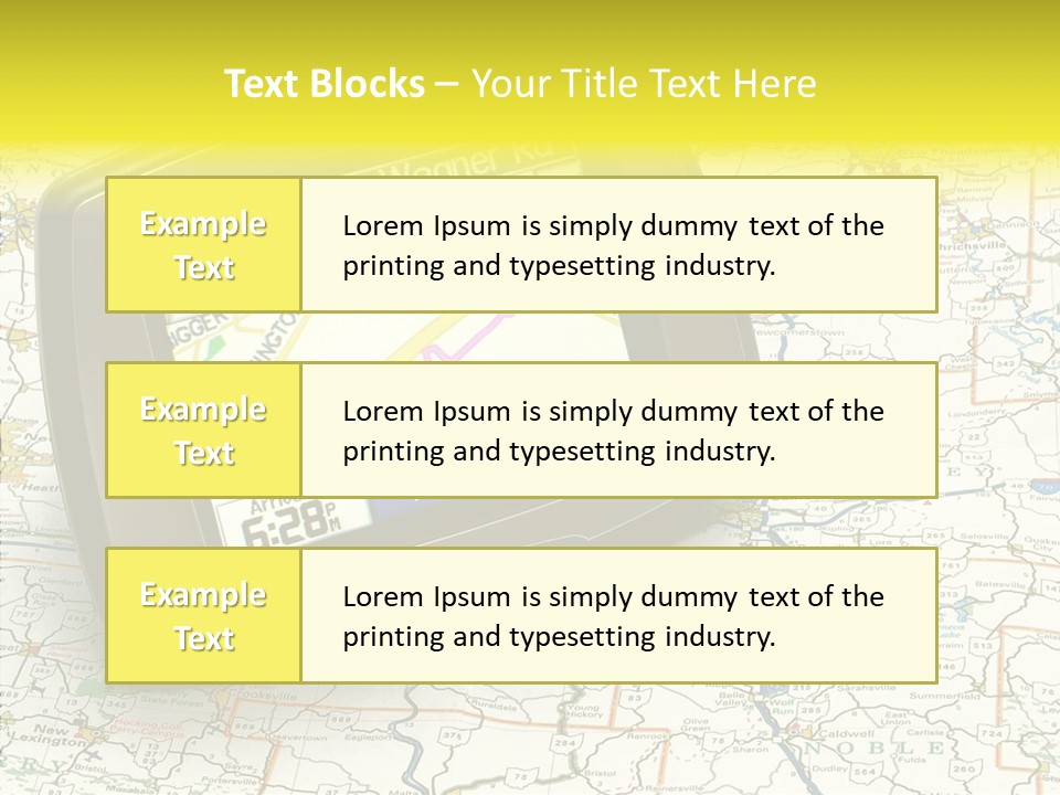 Atlas Location Electronic PowerPoint Template