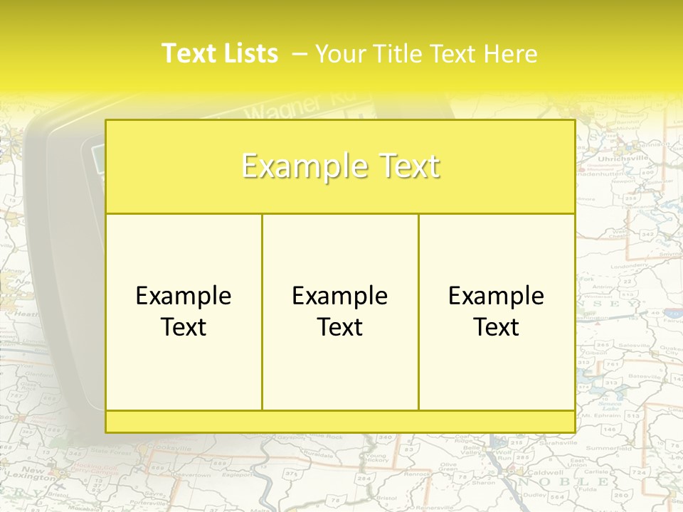 Atlas Location Electronic PowerPoint Template