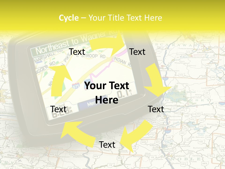 Atlas Location Electronic PowerPoint Template