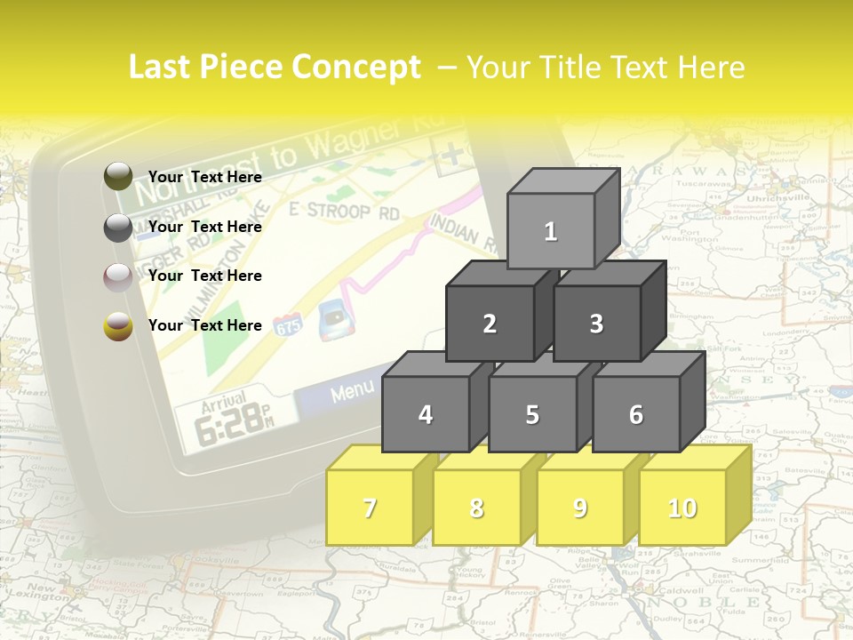 Atlas Location Electronic PowerPoint Template