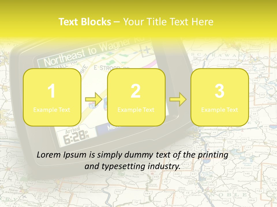 Atlas Location Electronic PowerPoint Template