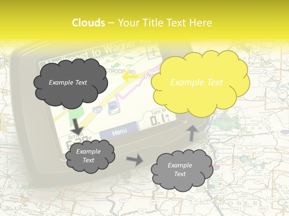 Atlas Location Electronic PowerPoint Template