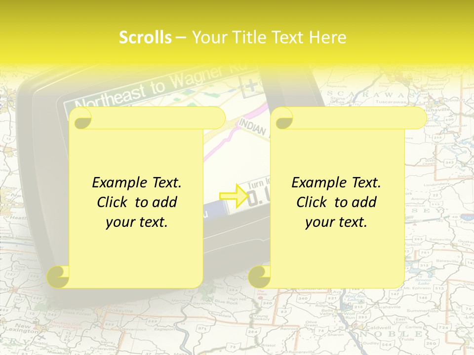 Atlas Location Electronic PowerPoint Template