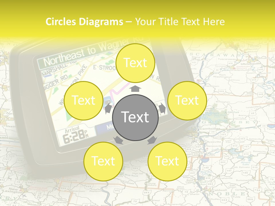 Atlas Location Electronic PowerPoint Template