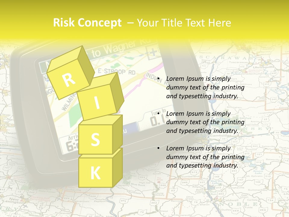 Atlas Location Electronic PowerPoint Template