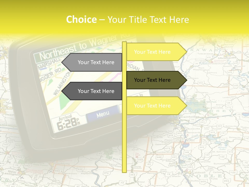 Atlas Location Electronic PowerPoint Template