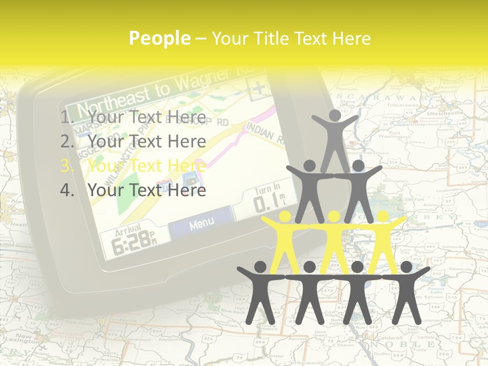 Atlas Location Electronic PowerPoint Template