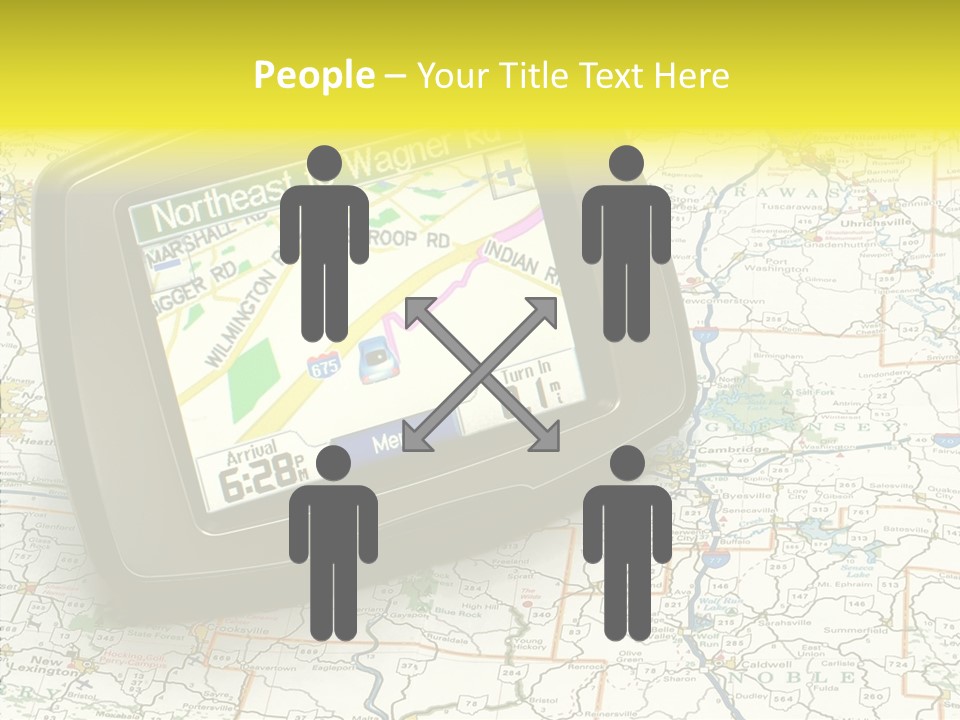 Atlas Location Electronic PowerPoint Template