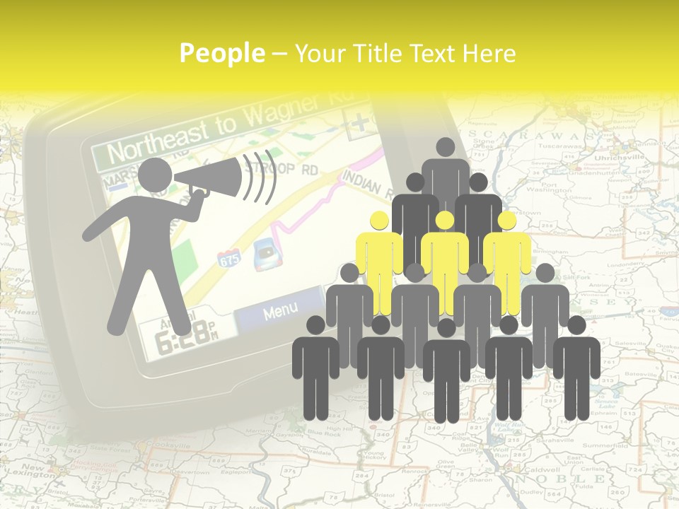 Atlas Location Electronic PowerPoint Template