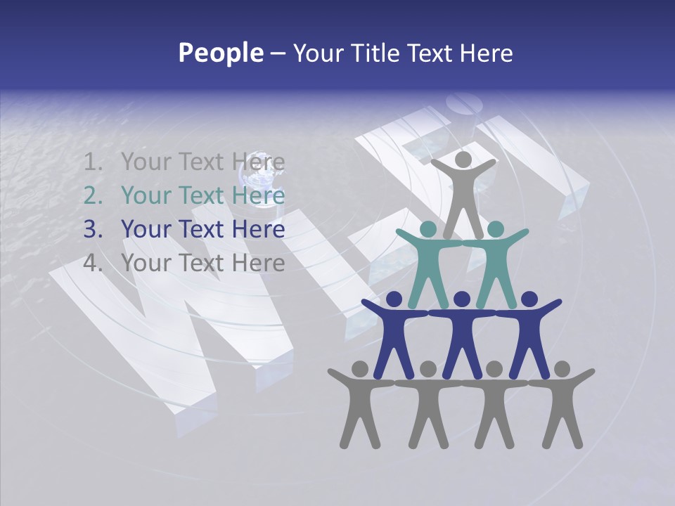 People Nature Background PowerPoint Template