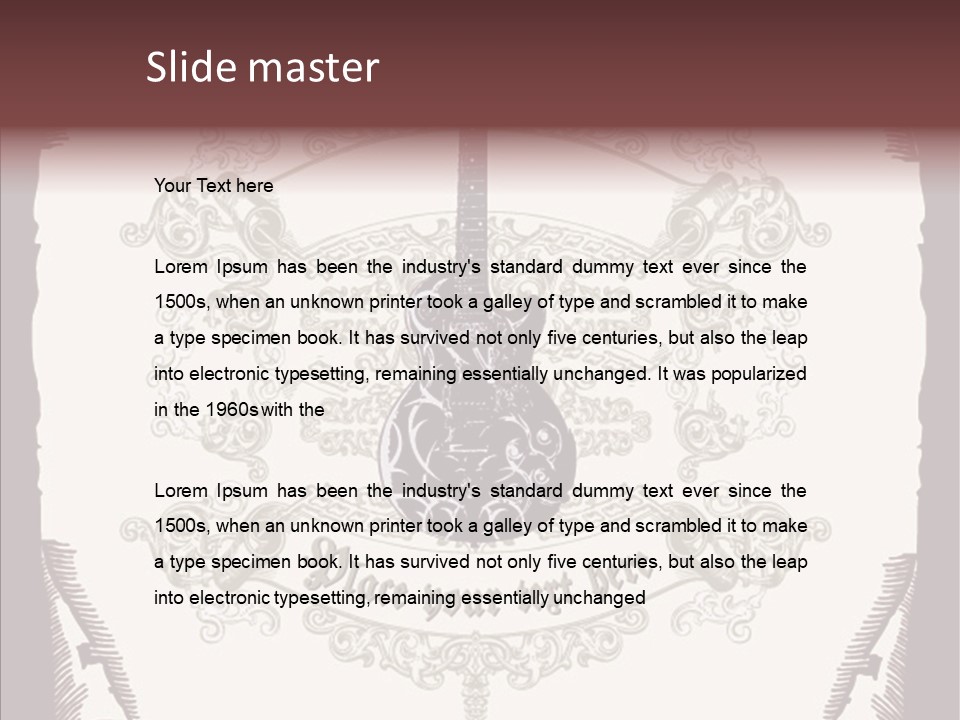 Humorou Chair Communication PowerPoint Template