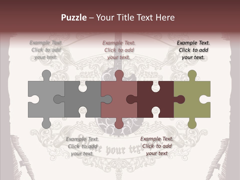 Humorou Chair Communication PowerPoint Template