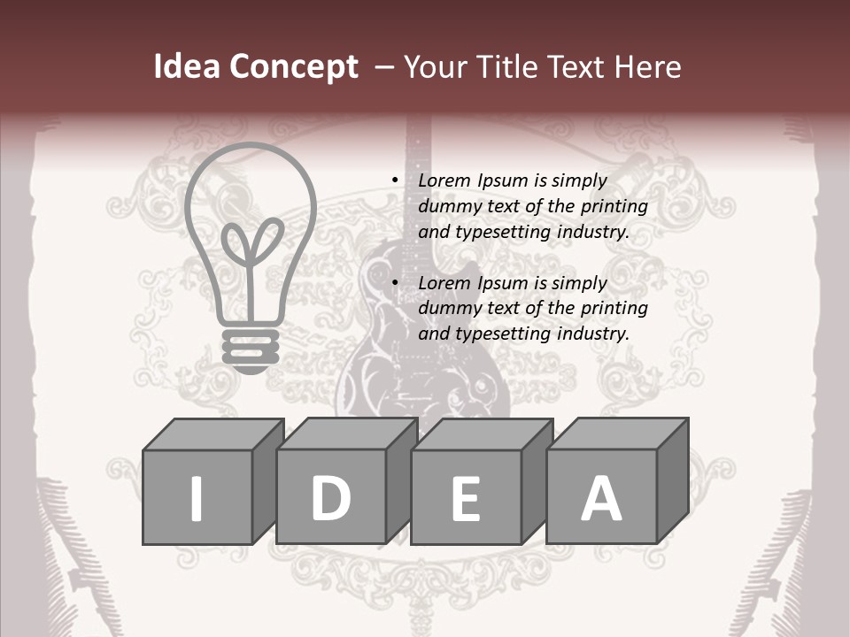 Humorou Chair Communication PowerPoint Template