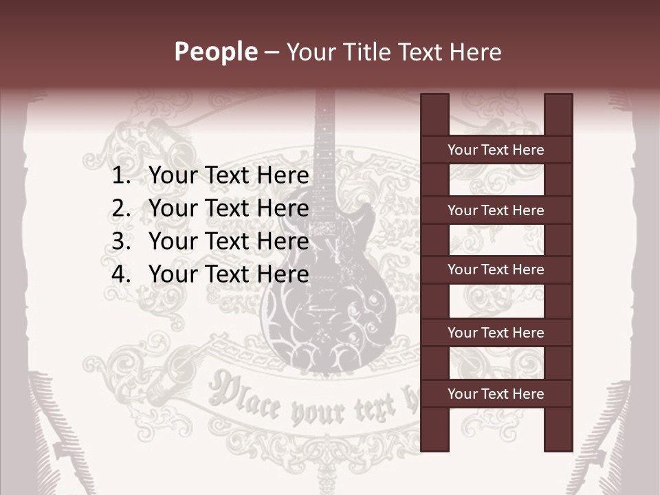 Humorou Chair Communication PowerPoint Template