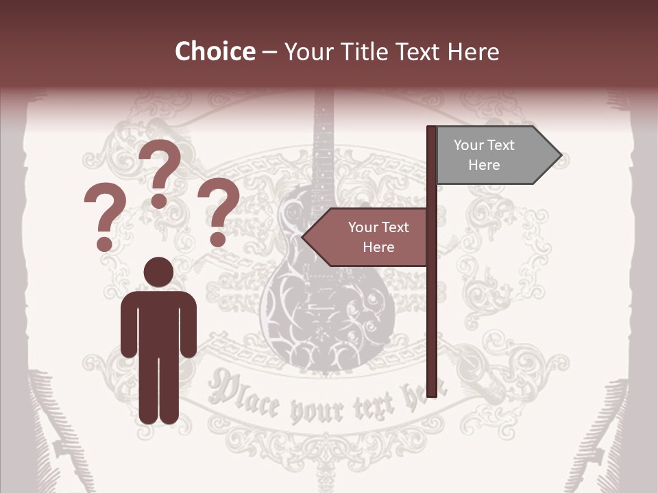 Humorou Chair Communication PowerPoint Template